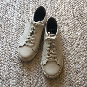 Cole Haan Crosscourt White Leather Sneaker, 7.5
